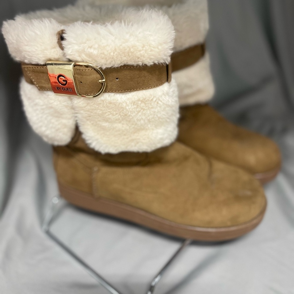 Guess Women's Winter Boots with Faux Fur